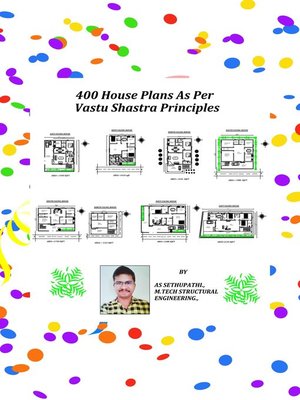 cover image of 400 House Plans As Per Vastu Shastra Principles